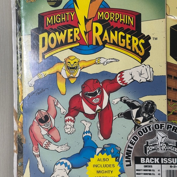 Power Ranger Mighty Morphin Comic Set - RARE NEW - Picture 3 of 5